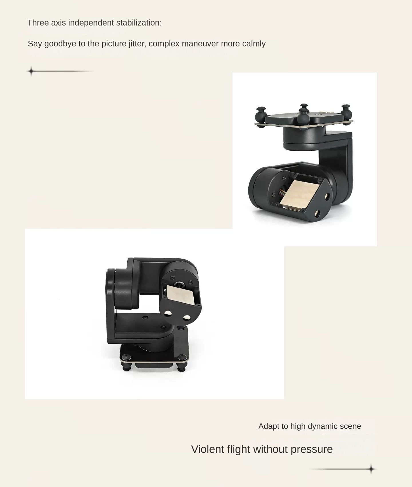 NCZOBOE 3-Axis Gimbal FPV Raci - Drone Gimbal 3 Axis review and price
