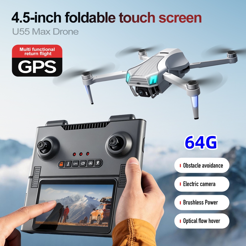 NCZOBOE U55 Drone Professional - Drone Gimbal 2 Axis review and price