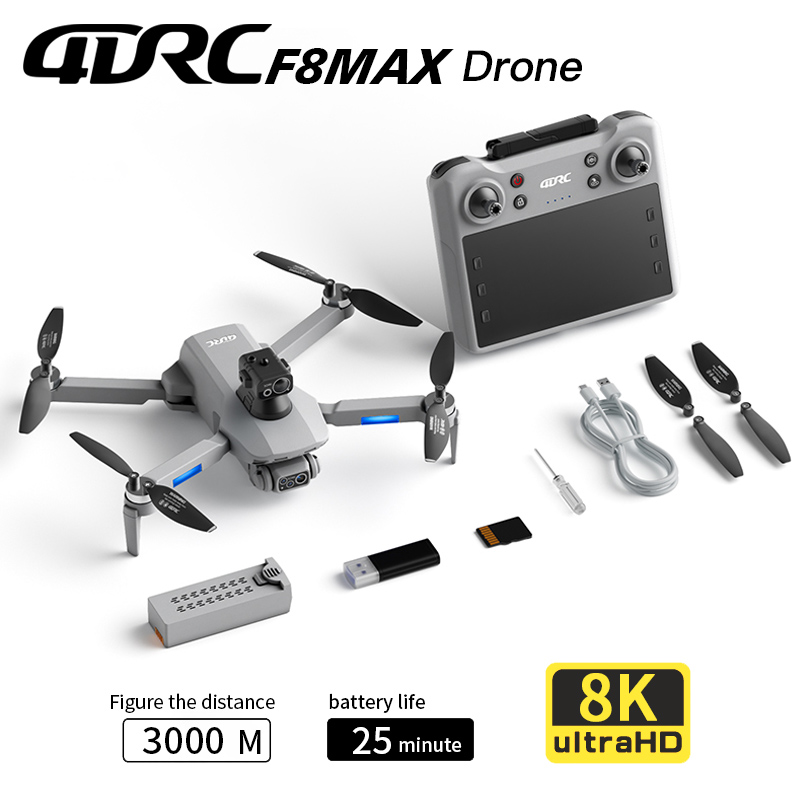 F8 MAX GPS Drone Professional  - Drone Gimbal Brushless review and price